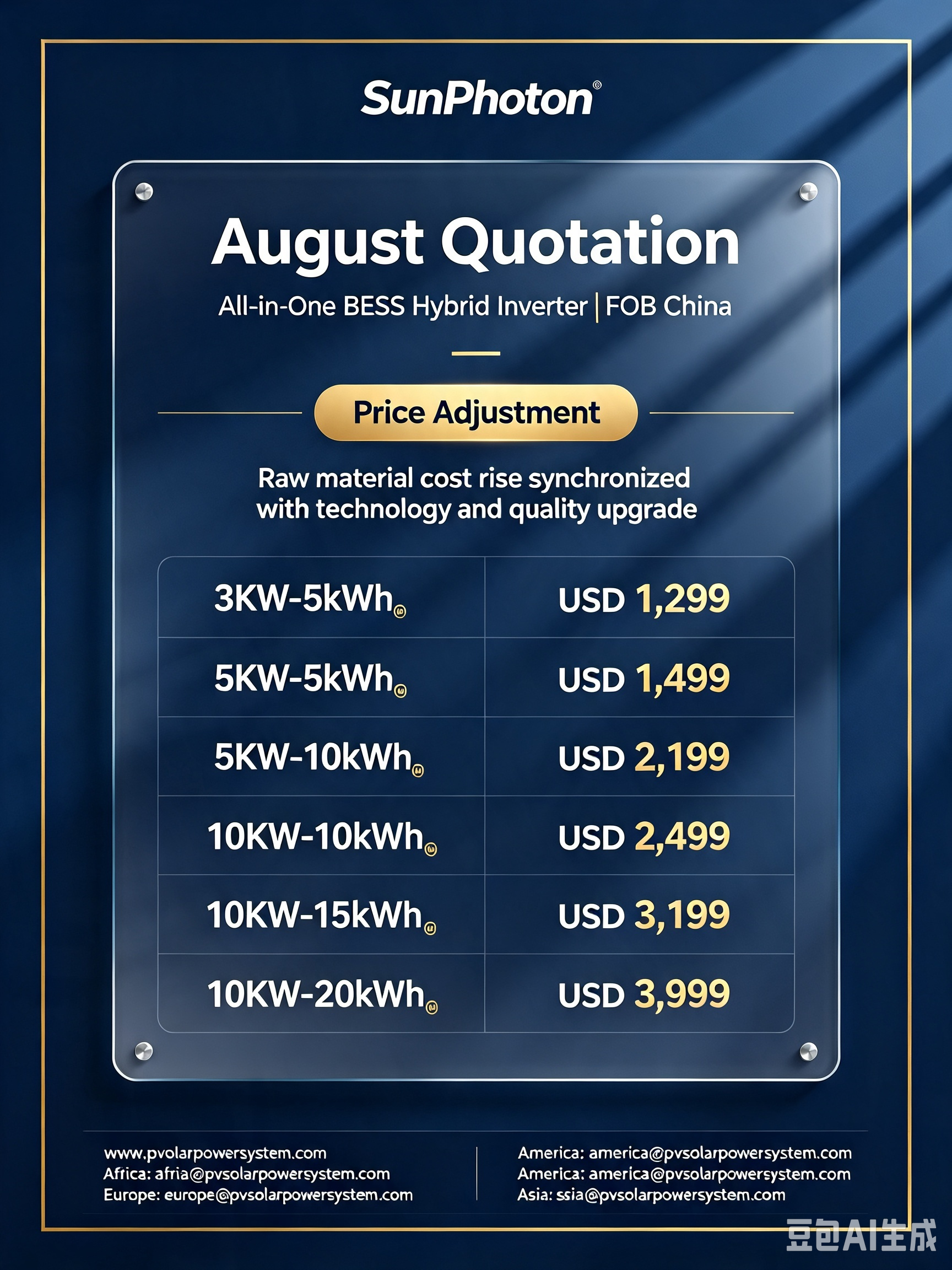 Quality PV Solar Power System factory