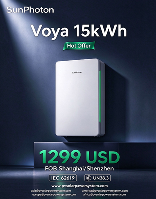 15KWh  Battery LiFePO4 Only 1299$ with UN38.3 and IEC62619