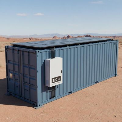 Mobile Solar Power System In Box From 1kW To 220KW