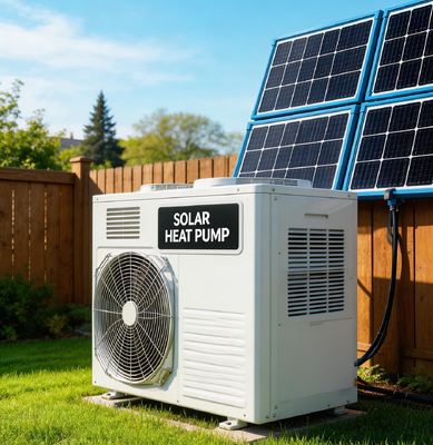 Solar Air Conditioner Untuk Sistem Manajemen Energi Rumah