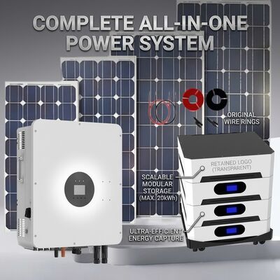 5KW System energii słonecznej 5KW Panel słoneczny Pojemność 220V 230V 240V